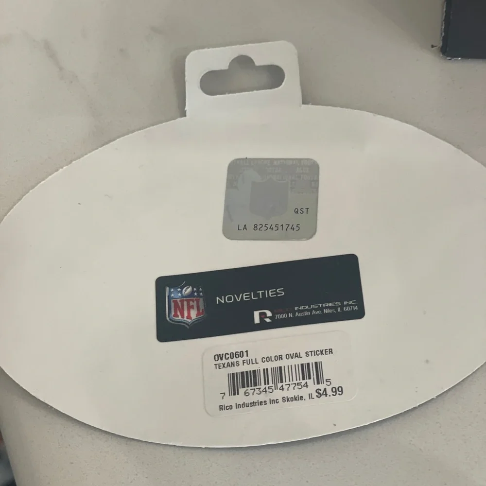 Youth Size Football- 🆕- HD Grip Houston Texans+ sticker - Picture 9 of 9